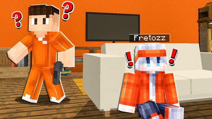 Minecraft หมู่บ้านสยองขวัญ ตอน โจรบุกบ้านนน!!! (มายคราฟ สตอรี่)