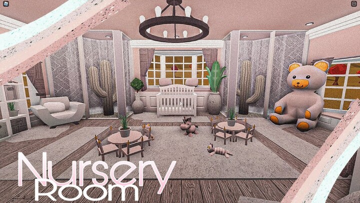 Bloxburg: Pink Nursery Room 0.9.1 || Room Buildd