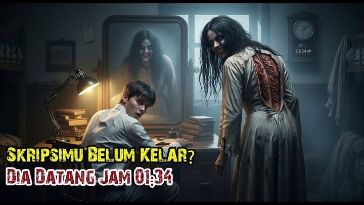 Arwah Mahasiswi Itu Datang Bantuin Skripsi!