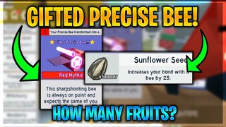 Getting GIFTED Precise Bee in Bee Swarm! | Bee Swarm Simulator