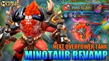 Minotaur Revamp Gameplay - Mobile Legends Bang Bang