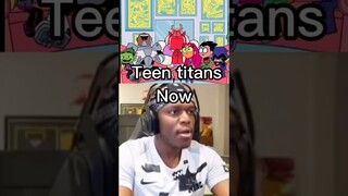 Teen titans then and now😢😢😩💯