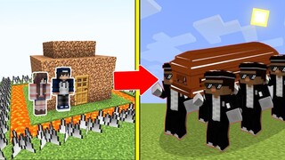 Anh Da Đen Khiêng Hòm Tấn Công Nhà Được Bảo Vệ Bởi bqThanh Và Ốc Trong Minecraft