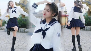 【德洛丽丝｜竖屏】每天一遍♥甜过初恋「一镜到底」双马尾水手服「脸红的思春期You(=I)」