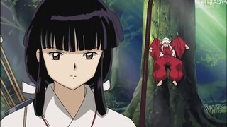 [Kikyo & InuYasha] Do you know why he was sealed in the tree? He is disobedient and always stares at