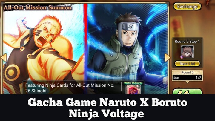 Gacha Game Naruto X Boruto Ninja Voltage