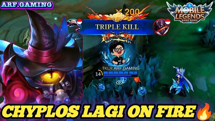 CHYPLOS🔥 ON FIRE CHIPLOS TAK TERHENTIKAN DI MID LANE❗❗❗