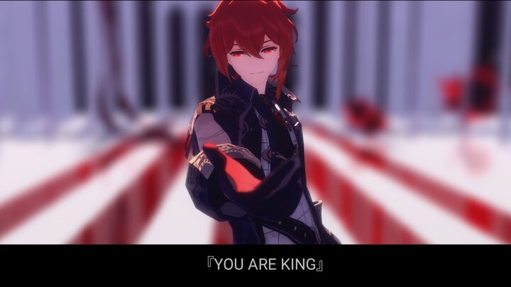[Genshin Impact MMD/Diluc]KING