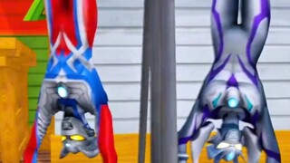 黑化后的赛文，欺负赛罗跟小赛罗，奥王知道后全力支援！