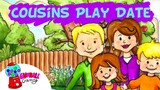 Cousins come over for a Play Date | My PlayHome Plus
