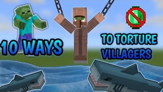 10 Ways to torture a villager in Minecraft