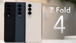 Samsung Z Fold 4 "Ozawa" langsung: Bobotnya lebih ringan lagi, dan layarnya lebih kecil