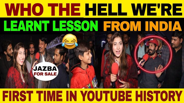 WHO THE HELL WE'RE? PAKISTANI PUBLIC SHOCKING REACTION 🔥💯