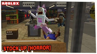 KITA MALING DI MINIMARKET TAPI HORROR -  [UPD 1.5] STOCK UP [HORROR] Roblox Indonesia