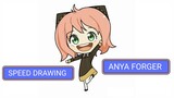 Speed Drawing Anya Forger!🥳
