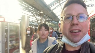 I bought a child ticket for my dog on the train, and when a German girl saw me, she actually...?!