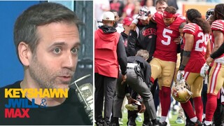 KJM | Max Kellerman concerned 49ers QB Trey Lance breaks ankle, will have season-ending surgery