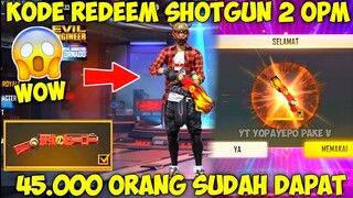 KODE REDEEM SKIN SG 2 OPM / ONE PUNCH MAN !? | KODE REDEEM FREE FIRE TERBARU 2022 JUNI !!