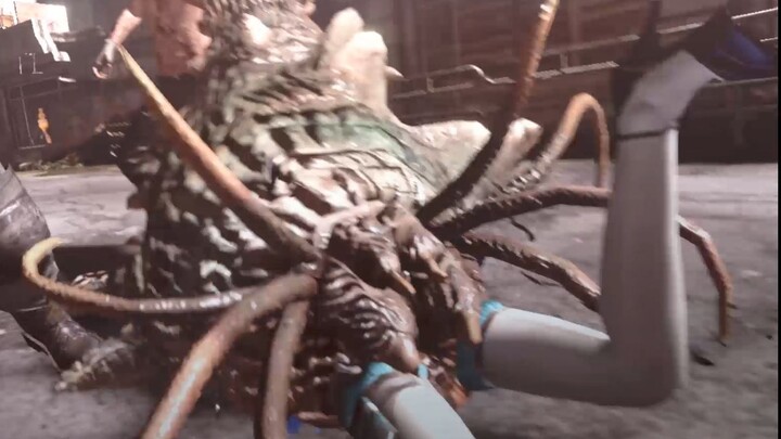 【Resident Evil 6】Blue soul and white silk pupil swallowed like a fish