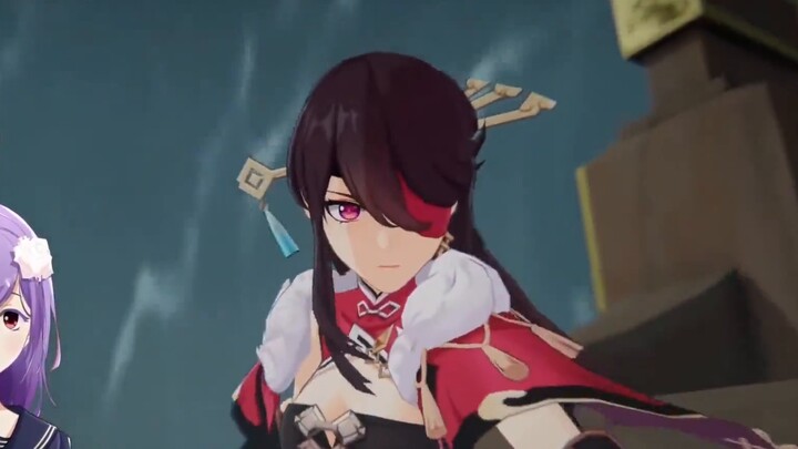 [Genshin Impact / Cooked Meat] Wanita dan saudari Jepang memainkan plot 2.4, dan yang klasik penuh dengan pujian [Peach Poetry Garden ]