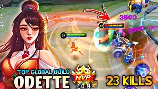 ODETTE 23 KILLS BEST BUILD! MVP🔥Lunar Fest🧡