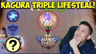 KAGURA TRIPLE LIFESTEAL DARAH DIJAMIN GA BISA HABIS!! UNLIMITED HP DARAH PENUH TERUS COY!