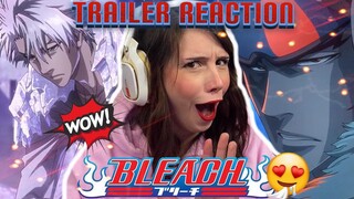 SORRY...DADDY | Bleach Thousand-Year Blood War Trailer | REACTION