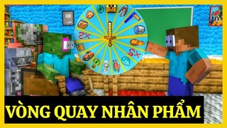 [ Lớp Học Quái Vật ] VÒNG QUAY NHÂN PHẨM PHIÊN BẢN ĐỊA NGỤC | Minecraft Animation