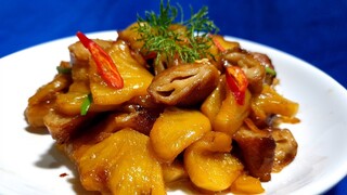 Món chay | Cách làm RUỘT HEO CHAY XÀO KHÓM món chay ngon dễ làm | Thanh cooking