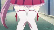 Vì sợ đến trễ nên không mặc Pantsu luôn | Khoảnh khắc Anime