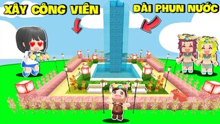 #30 SINH TỒN MỚI : MẶP DORAM XÂY CÔNG VIÊN THÁC NƯỚC SIÊU ĐẸP CHO DÂN LÀNG TRONG MINI WORLD