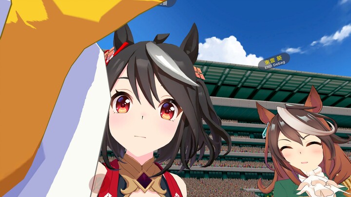 [Uma Musume: Pretty Derby/VRChat] Ruang model Uma Musume: Pretty Derby, rekaman langka kumpul-kumpul