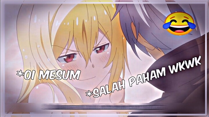 MOMEN NGEJAR KUCING MALAH JATUH KE...