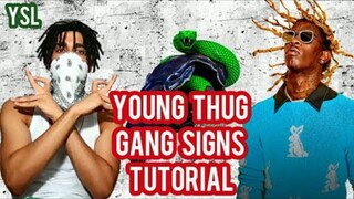 YOUNG THUG "Sealing Technique" Tutorial