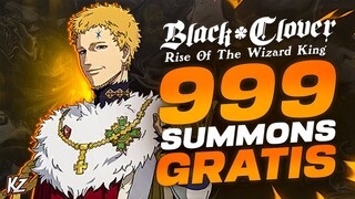 BLACK CLOVER MOBILE NOS DARÁ 999 SUMMONS CON LA LLEGADA DE JULIUS!