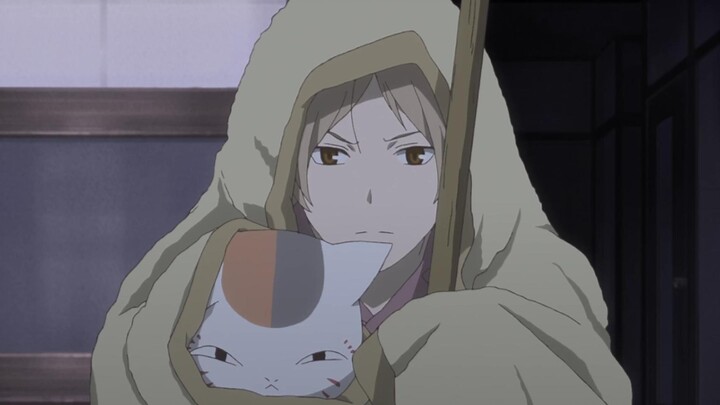 No matter when, the cat teacher is the monster who is willing to accompany Natsume