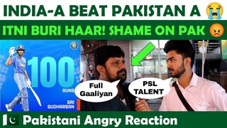 India A Beat Pakistan A 😭 | Emerging Asia Cup 2023 | Pakistani Angry Reaction
