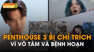 Tập 13 'Penthouse 3' bị chỉ trích vì lấy cảnh quay tai nạn thật đưa vào phim Cuộc chiến thượng lưu