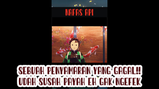 UDAH SUSAH MAKE UP, EH TERNYATA PENYAMARANNYA GAGAL!!