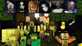 Monster School : HORROR CHALLENGE - Minecraft Animation