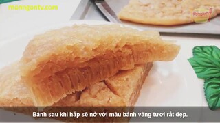 CÁCH LÀM BÁNH BÓ HẤP NHIỀU RỄ TRE MỀM XỐP THƠM NGON - MÓN NGON MỖI NGÀY  - MONNGONTV