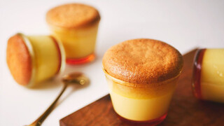 [Ẩm thực] Quy trình làm Bánh Castella Caramen Pudding