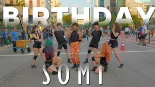 شاب برازيلي وسيم يرقص على أغنية عيد ميلاد الفتاة الجميلة سومي، على طريقة الرقص الكوري [B2 Dance Comp