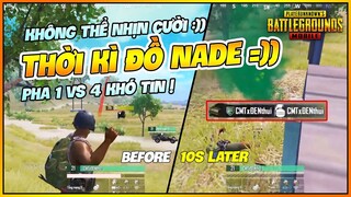 TẤU HÀI CỰC MẠNH TRONG CUSTOM NHÂN PHẨM PUBG MOBILE CHỈ SỬ DỤNG NADE ! NAMARTGAMING