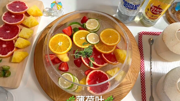Dua Jenis Minuman Koktail Segar