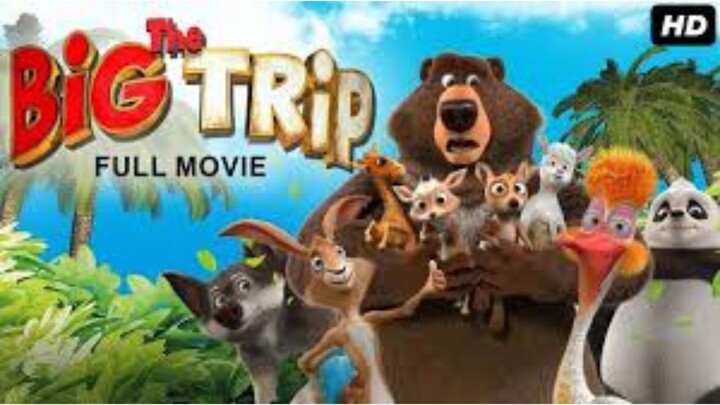 THE BIG TRIP Full Fantasy Adventure Movie In English   Animated Cartoon Movie (1