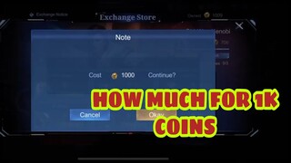 How Much Diamonds For 1000 Coins X STAR WARS Return Mobile Legends