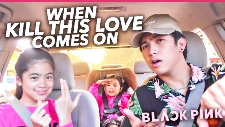 [Influencer Siblings] Hilarious In-Car Lip-Sync to BLACKPINK’s “Kill This Love”
