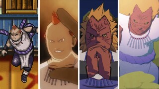 Evolution of Jirobo of Sound Four in Naruto Games (2005-2020)