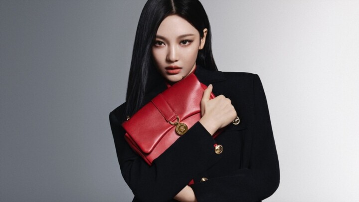 Orang Korea bilang, karena Ning Yizhuo memotret untuk Versace tidak bersama timnya, jadi hasilnya le